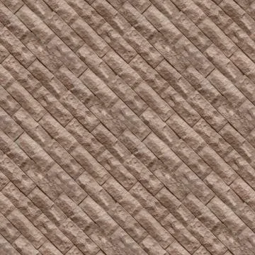 Seamless photo texture of brick setting Stock Photos