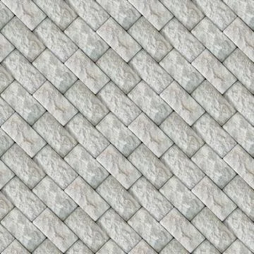 Seamless photo texture of pavement tile from natural stone Stock Photos