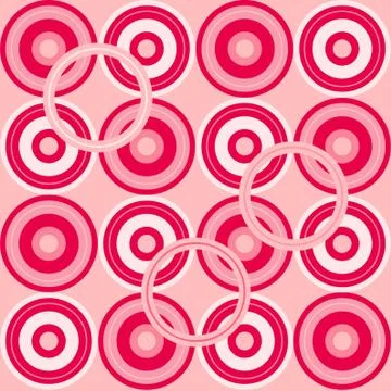 Seamless pink background Stock Illustration