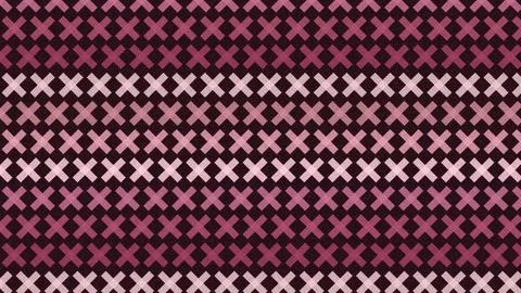 Seamless Pink Crosses Abstract Pattern Ilustración de archivo