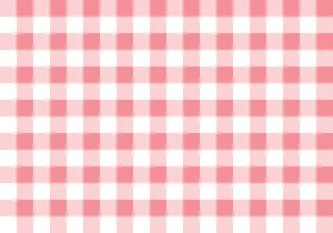 Seamless pink gingham checkered pattern with soft pastel squares Stock Illustration