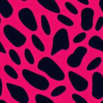 Seamless pink leopard texture pattern. Illustrazione stock