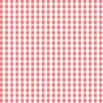 Seamless pink plaid pattern Stock Illustration