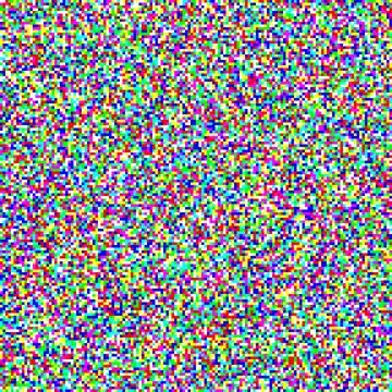 Seamless pixelated tv noise texture. Color television signal noise grain. Screen Stock Illustration