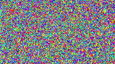 Seamless pixelated tv noise texture. Color television signal noise grain. Screen Stock Illustration