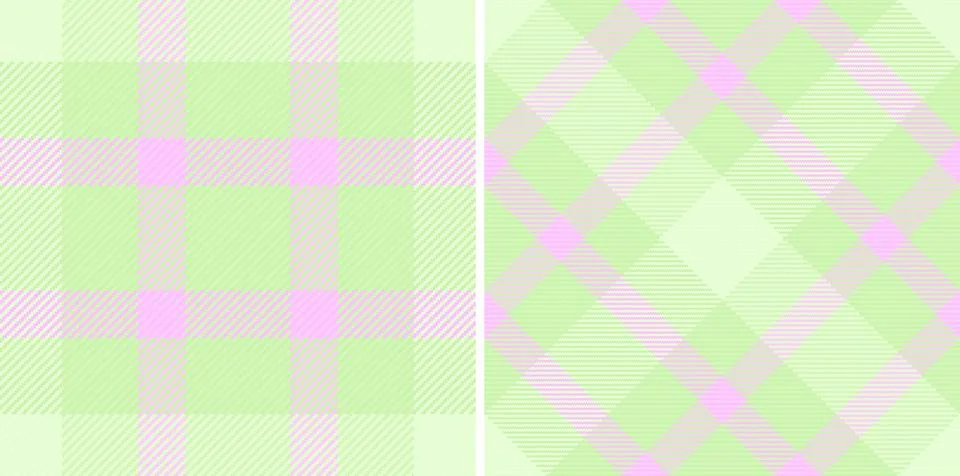 Seamless plaid background of vector check textile with a pattern texture fa.. Stock Illustration
