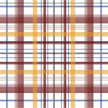 Seamless plaid line pattern design Stock Illustration