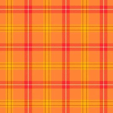 Seamless plaid pattern. Checkered fabric texture print Stock Illustration