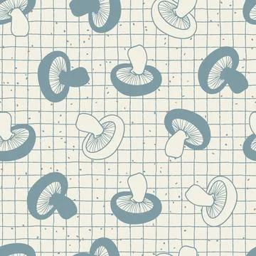 Seamless plaid pattern with Color of the year Mocha Mousse background Stock Illustration