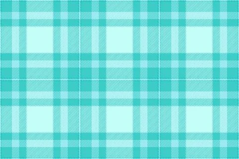Seamless plaid pattern in cool aqua hues. Ideal for backgrounds, textiles, or Stockillustratie