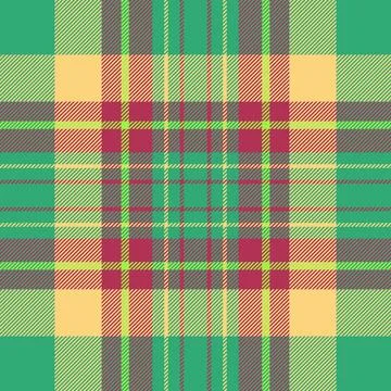 Seamless plaid pattern created for womens clothing projects. This tartan ve.. Stock Illustration