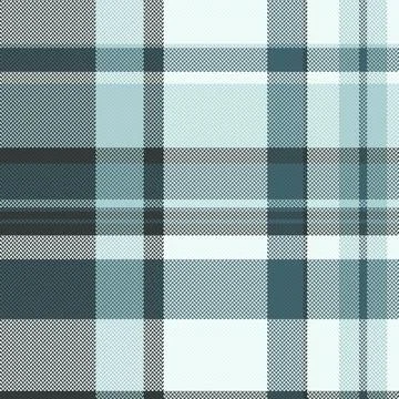 This seamless plaid pattern features a sophisticated herringbone weave in cal Stock Illustration