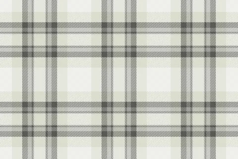 This seamless plaid pattern features a timeless gray and white check design.  Illustrazione stock