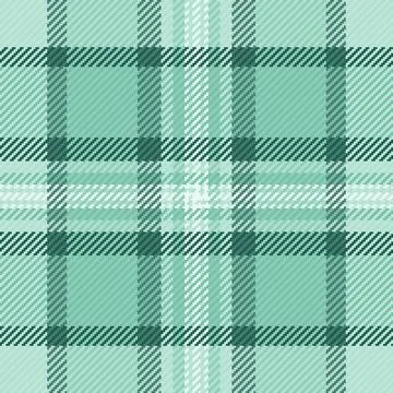 A seamless plaid pattern featuring refreshing mint and forest green hues. Thi Stock Illustration