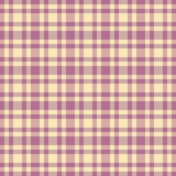 A seamless plaid pattern featuring a soft, pastel aesthetic with elegant inte イラスト素材