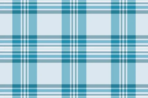 A seamless plaid pattern featuring soft blue and white tones. This versatile  Stock Illustration