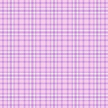A seamless plaid pattern featuring a soft lavender herringbone texture. This  Stock Illustration
