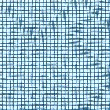 Seamless plaid pattern with hand drawn very small cell Stockillustratie