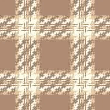 Seamless plaid pattern with a neutral color scheme. Evokes comfort, tradition 스톡 일러스트