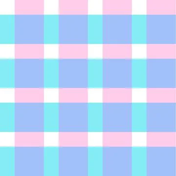Seamless plaid pattern in pastel colors. Madras design summer, spring holiday Stock Illustration