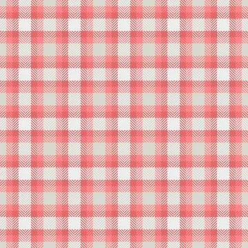 Seamless plaid pattern with pastel colors. Ideal for textile design, backgrou Stock Illustration
