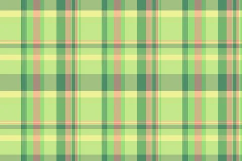 Seamless plaid pattern in shades of green and beige. Modern, clean design i.. Stock Illustration