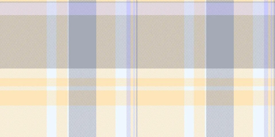Seamless plaid pattern with a soft herringbone texture in gentle pastel shade Stock Illustration