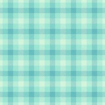 Seamless plaid pattern in soft mint turquoise shades. This elegant textile de イラスト素材