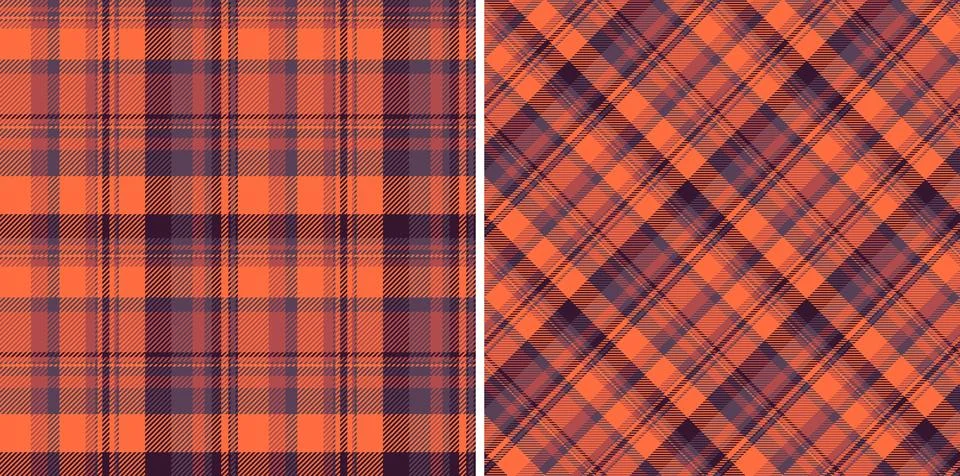 Seamless plaid pattern of texture background tartan with a vector fabric ch.. イラスト素材