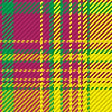 Seamless plaid pattern vector background for flannel shirt, blanket, throw .. Stock Illustration