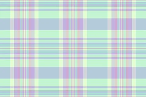 Seamless plaid pattern vector illustration featuring soft pastel colors. This Stockillustratie