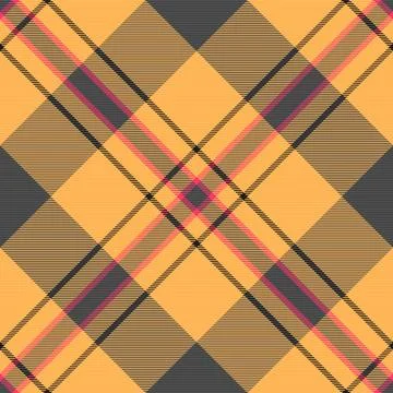 Seamless plaid pattern in warm hues. Ideal for textile design, backgrounds, o Illustrazione stock