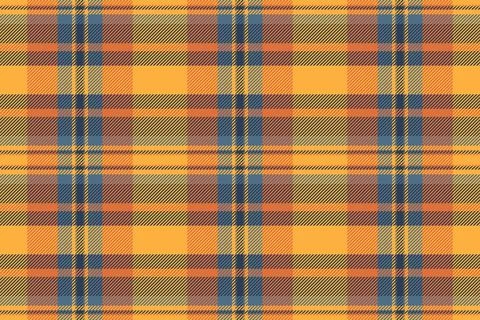Seamless plaid pattern with a warm, rustic color palette. Ideal for backgroun イラスト素材