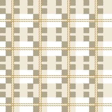 Seamless plaid tartan flannel scottish pattern Stock Illustration