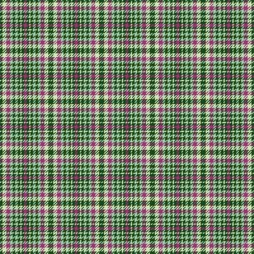 Seamless plaid textile with balanced checks and a woven fabric texture. Balan イラスト素材