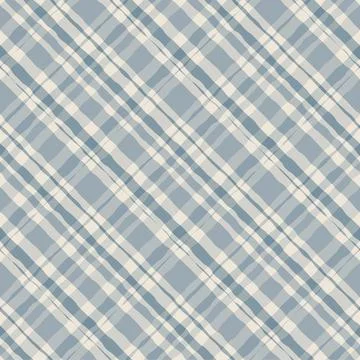 Seamless plaid watercolor pattern gingham pastel Stock Illustration