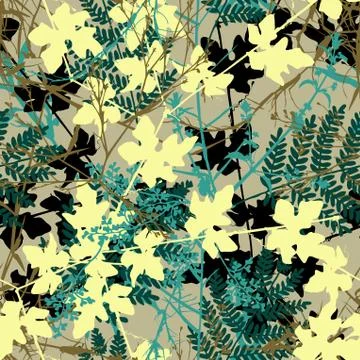 Seamless plants Stock-Illustration