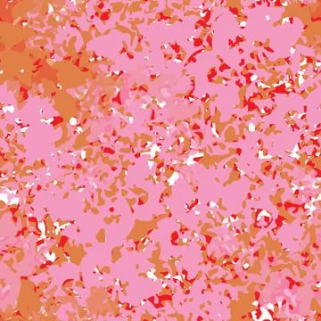 Seamless plants pattern background with camouflage from little flower petals  Illustrazione stock