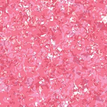 Seamless plants pattern background with red camouflage from flower petals , g Stock Illustration