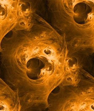 Seamless plasmatic texture in yellow and black Illustrazione stock
