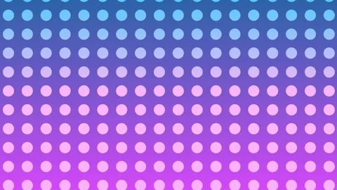 Seamless polka dot abstract 4K background. simple and cool animation footage  Stock Footage 140508415