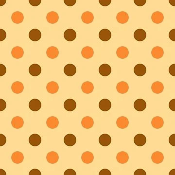 Seamless Polka dot background. Bright polka dot texture. Illustrazione stock
