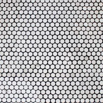 Seamless Polka dot background Stock Photos