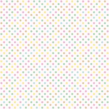 Seamless polka dot with diagonal lines pattern background. Colorful dotted Stock Illustration
