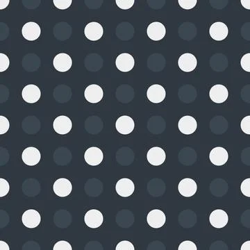 Seamless polka dot pattern. Colorful vector background. Stock Illustration