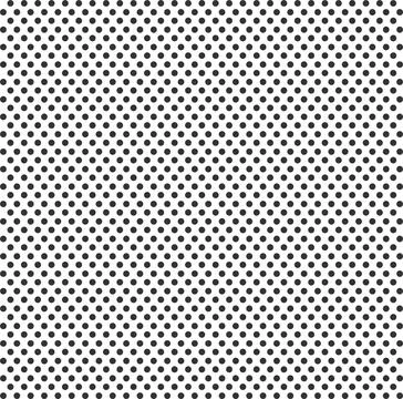 Seamless polka dot pattern creating modern and stylish background Stock Photos