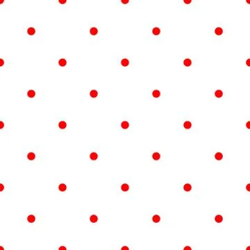 Seamless polka dot pattern Stock Illustration