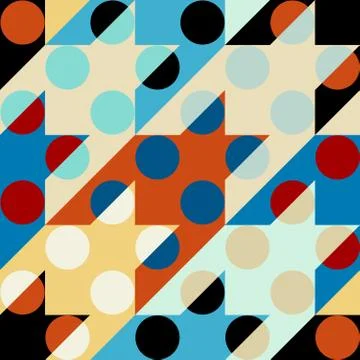Seamless polka dot pattern 스톡 일러스트