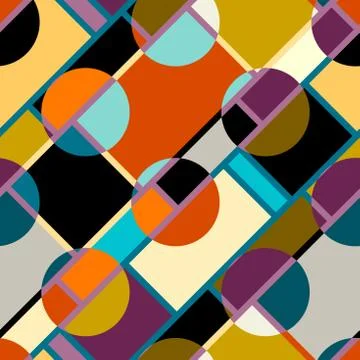 Seamless polka dot pattern 스톡 일러스트