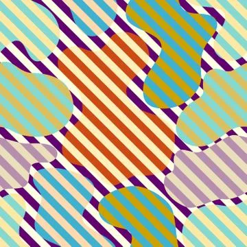 Seamless polka dot pattern 스톡 일러스트